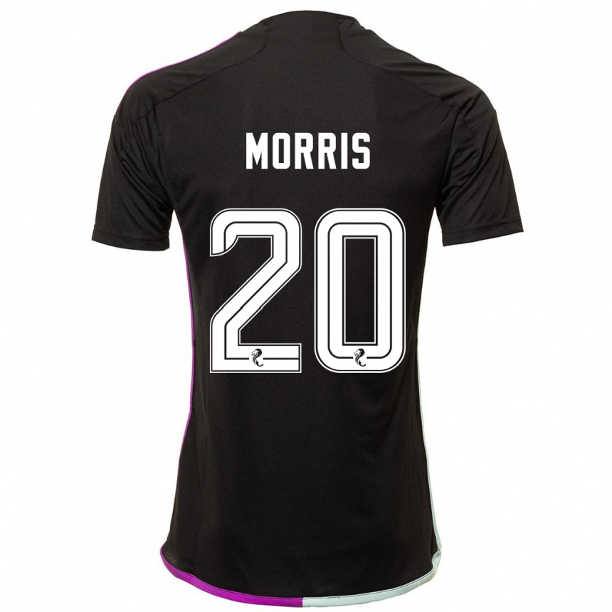 Hombre Fútbol Camiseta Shayden Morris #20 Negro 2ª Equipación 2023/24 México