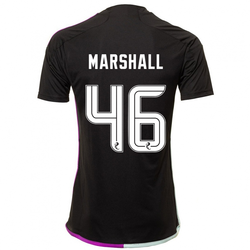 Hombre Fútbol Camiseta Findlay Marshall #46 Negro 2ª Equipación 2023/24 México