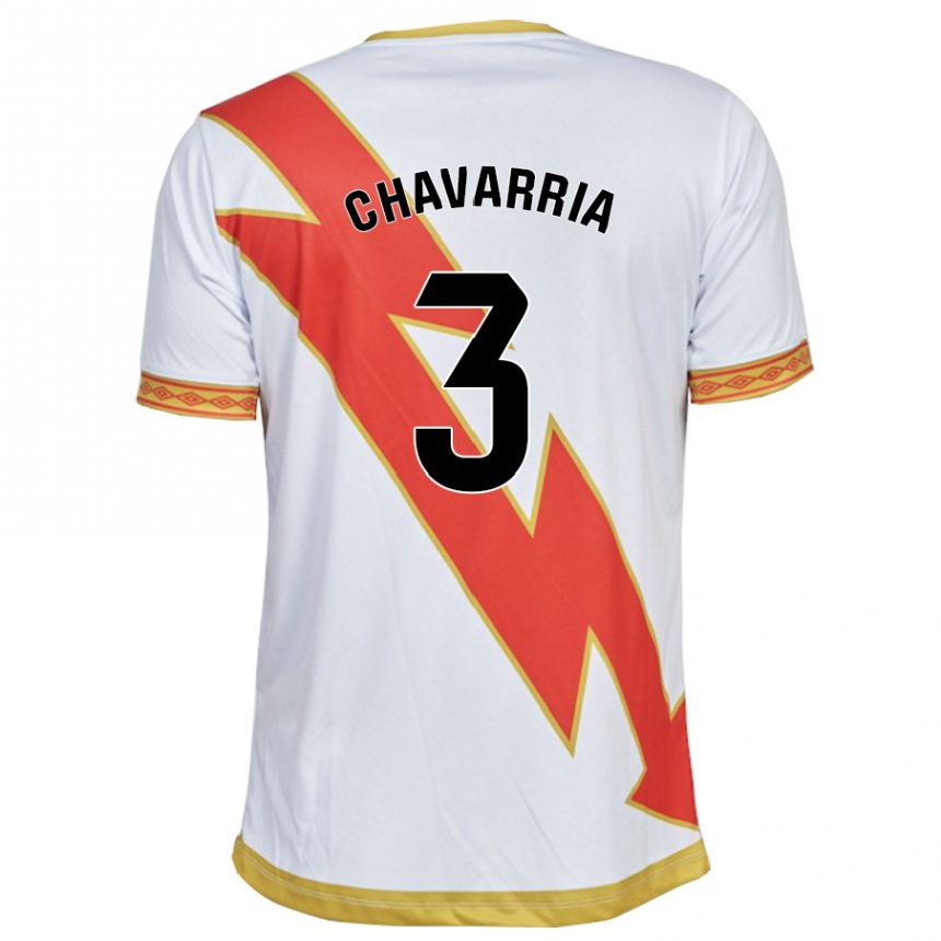 Mujer Fútbol Camiseta Pep Chavarría #3 Blanco 1ª Equipación 2023/24 México