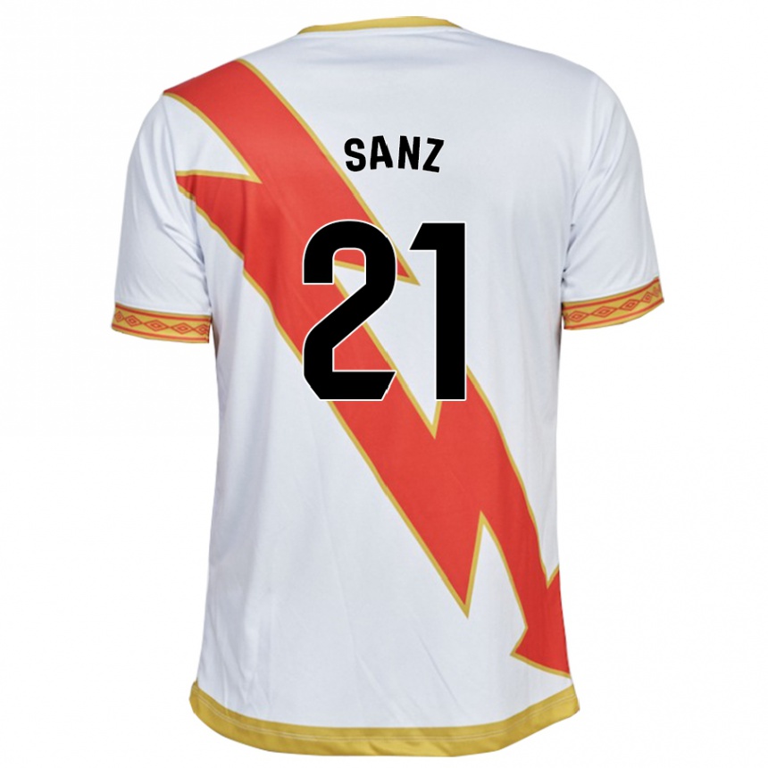 Mujer Fútbol Camiseta Luismi Sanz #21 Blanco 1ª Equipación 2023/24 México