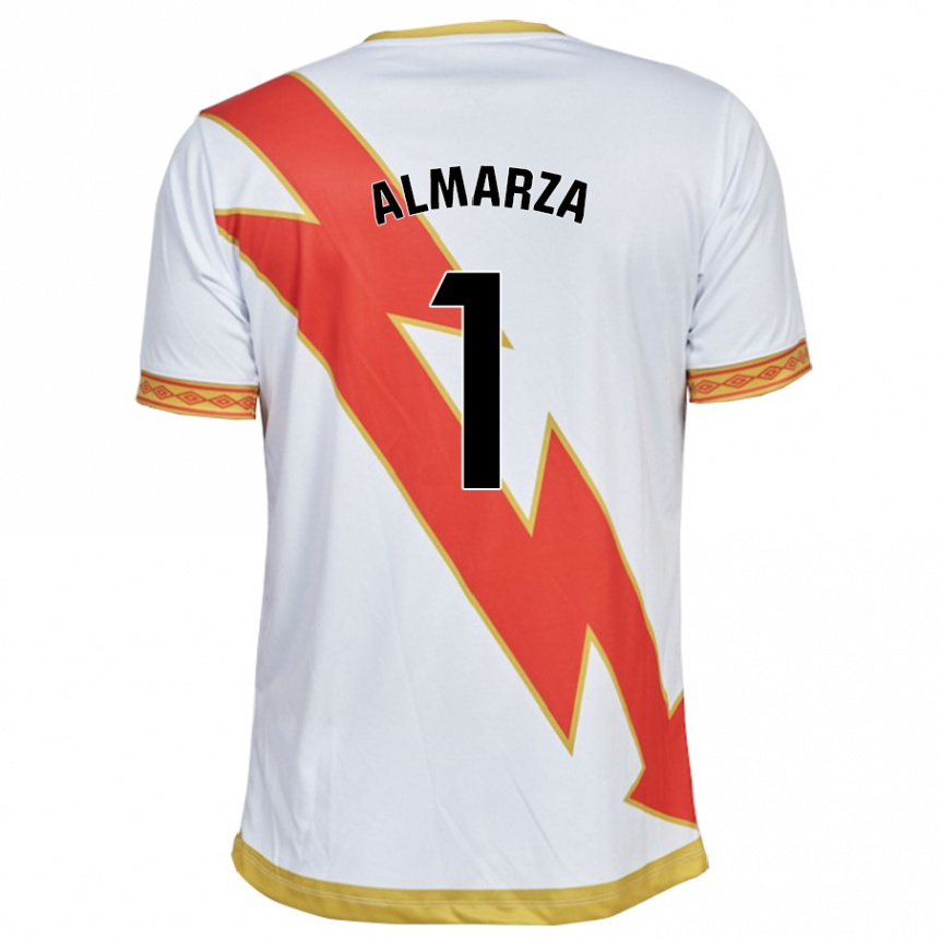 Mujer Fútbol Camiseta Ana Almarza Garrido #1 Blanco 1ª Equipación 2023/24 México