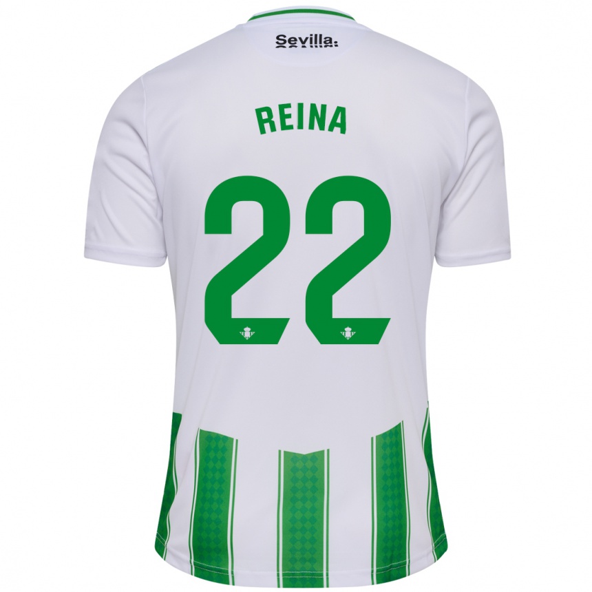 Mujer Fútbol Camiseta Carlos Reina #22 Blanco 1ª Equipación 2023/24 México