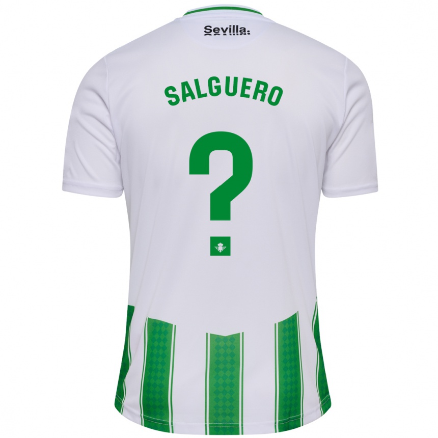 Mujer Fútbol Camiseta Antonio Salguero #0 Blanco 1ª Equipación 2023/24 México