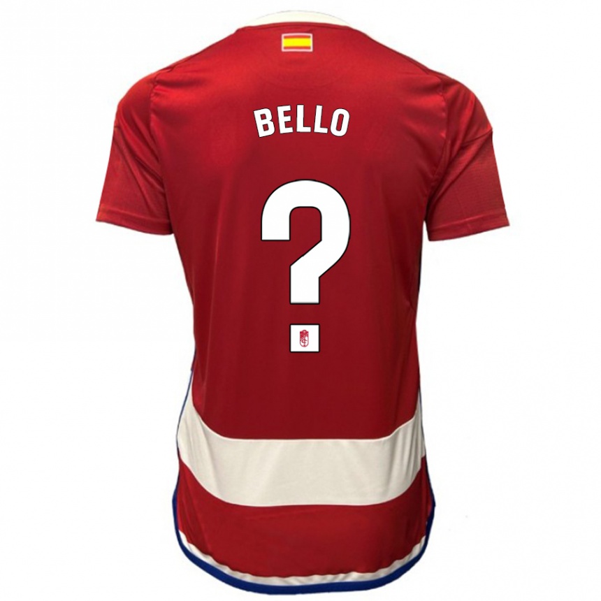 Mujer Fútbol Camiseta Eghosa Augustine Bello #0 Rojo 1ª Equipación 2023/24 México