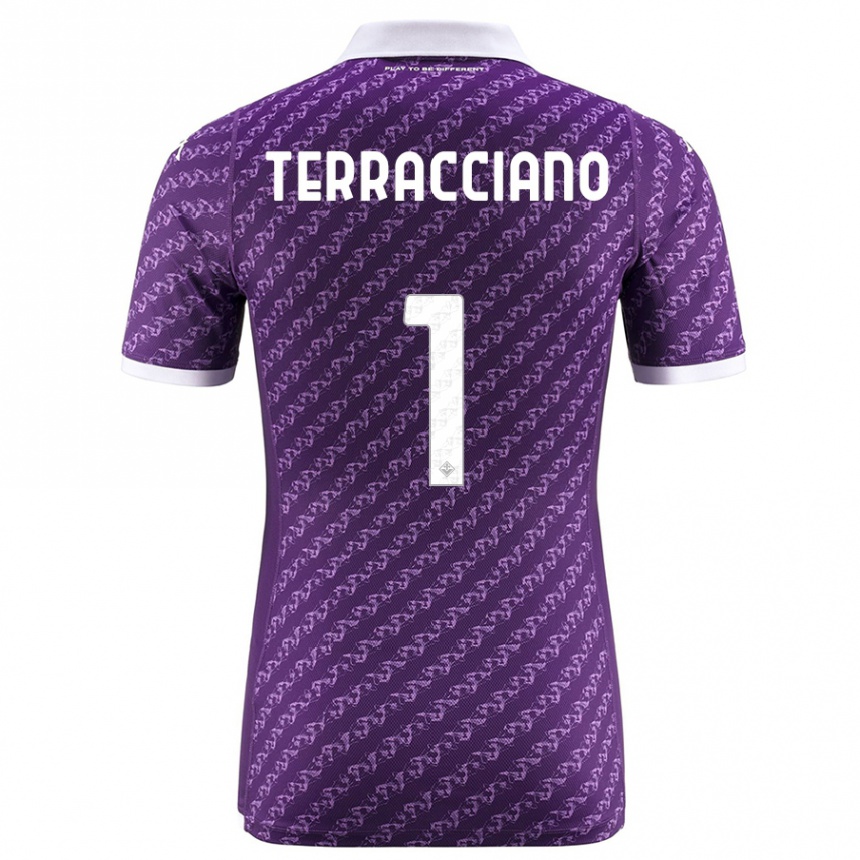 Mujer Fútbol Camiseta Pietro Terracciano #1 Violeta 1ª Equipación 2023/24 México