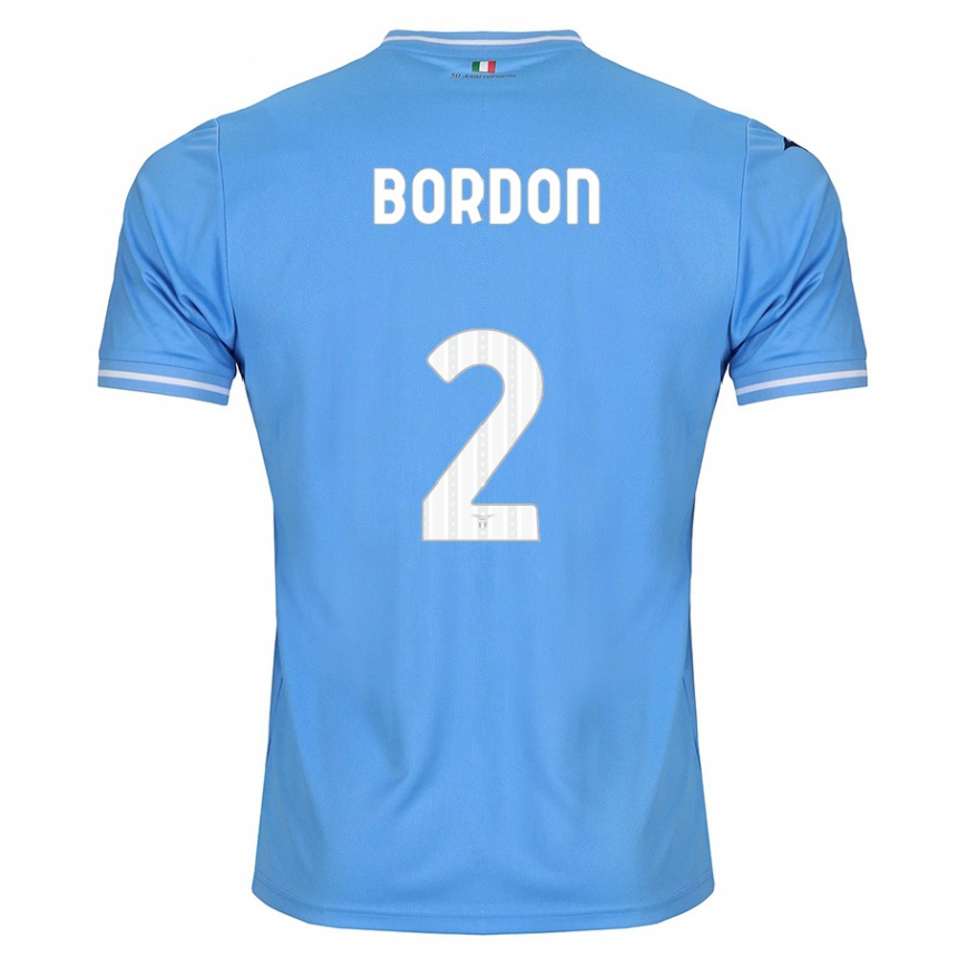 Mujer Fútbol Camiseta Filipe Bordon #2 Azul 1ª Equipación 2023/24 México