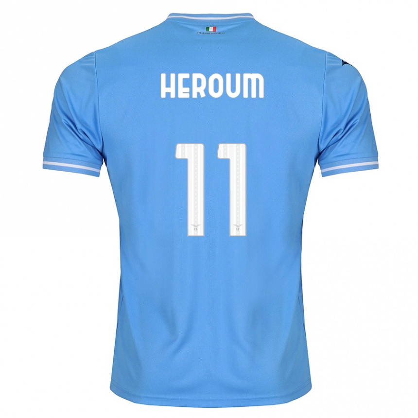 Mujer Fútbol Camiseta Nora Heroum #11 Azul 1ª Equipación 2023/24 México