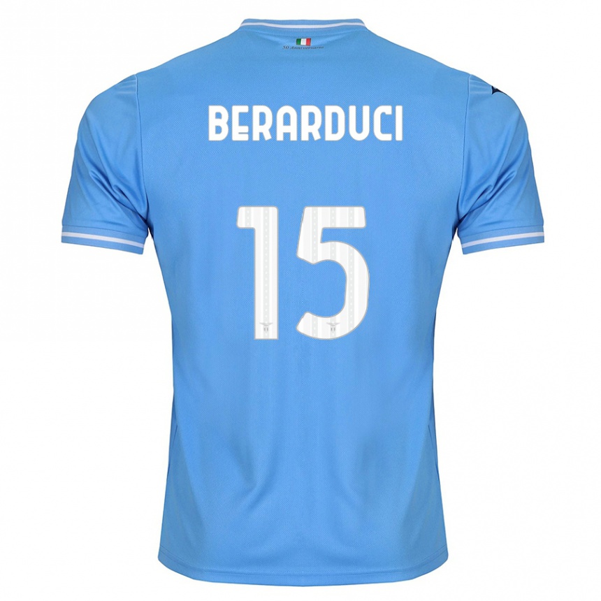 Mujer Fútbol Camiseta Martina Berarduci #15 Azul 1ª Equipación 2023/24 México