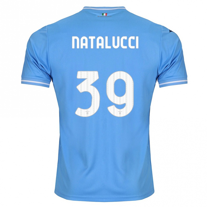 Mujer Fútbol Camiseta Serena Natalucci #39 Azul 1ª Equipación 2023/24 México