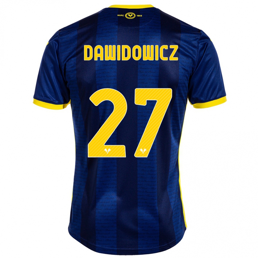 Mujer Fútbol Camiseta Pawel Dawidowicz #27 Armada 1ª Equipación 2023/24 México