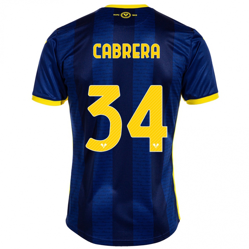 Mujer Fútbol Camiseta Ilena Cabrera #34 Armada 1ª Equipación 2023/24 México