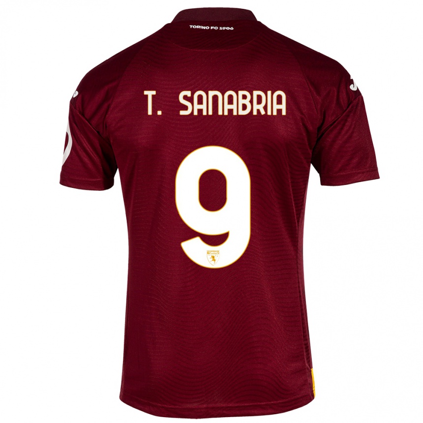 Mujer Fútbol Camiseta Antonio Sanabria #9 Rojo Oscuro 1ª Equipación 2023/24 México