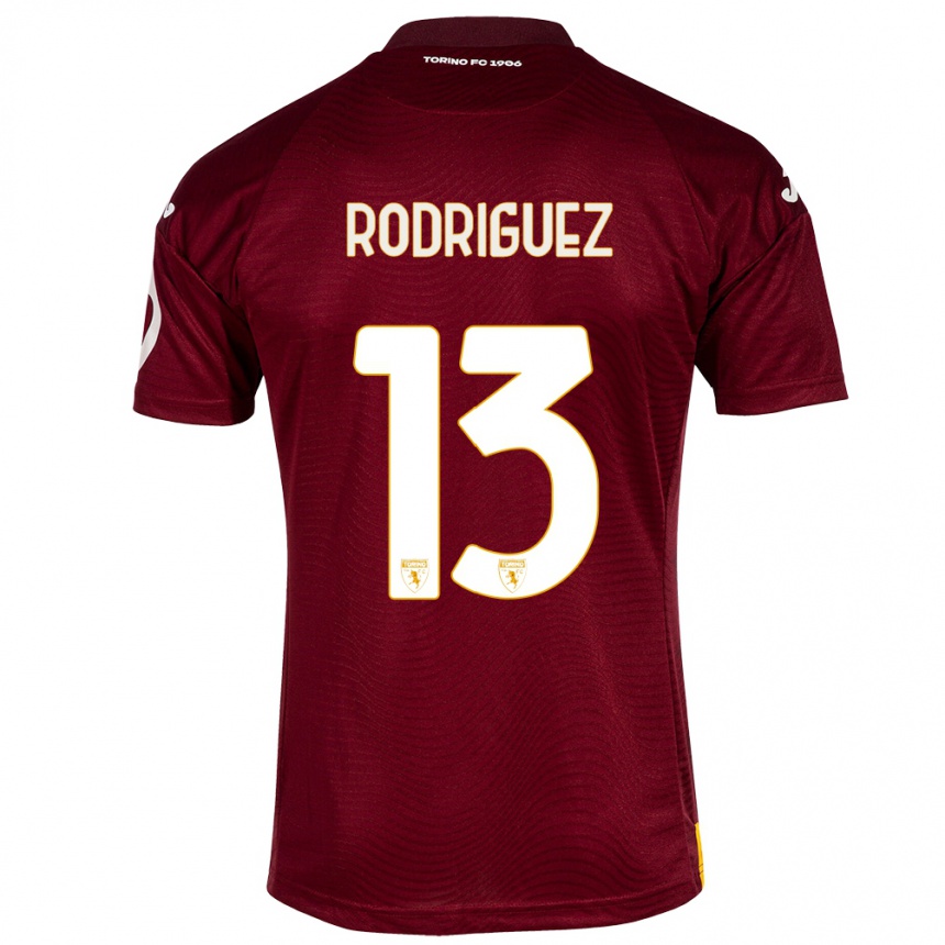 Mujer Fútbol Camiseta Ricardo Rodríguez #13 Rojo Oscuro 1ª Equipación 2023/24 México