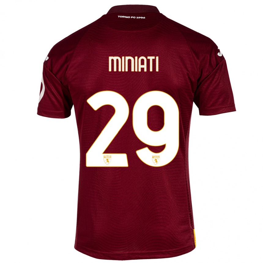 Mujer Fútbol Camiseta Elisa Miniati #29 Rojo Oscuro 1ª Equipación 2023/24 México