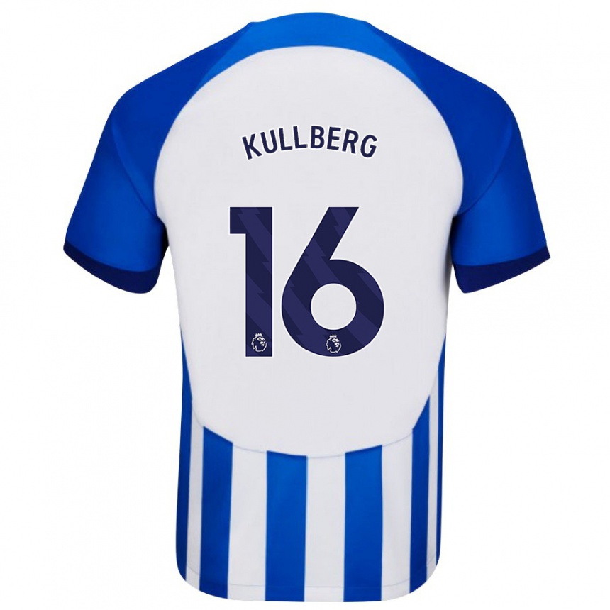 Mujer Fútbol Camiseta Emma Nanny Charlotte Kullberg #16 Azul 1ª Equipación 2023/24 México