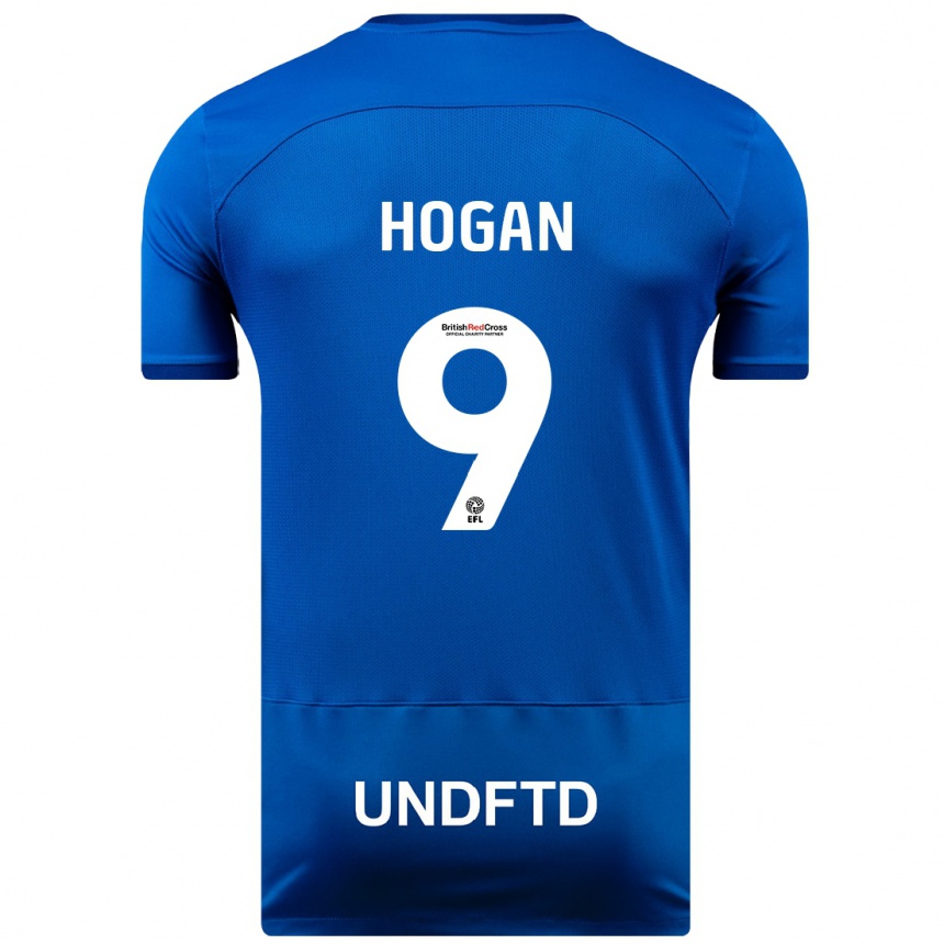Mujer Fútbol Camiseta Scott Hogan #9 Azul 1ª Equipación 2023/24 México