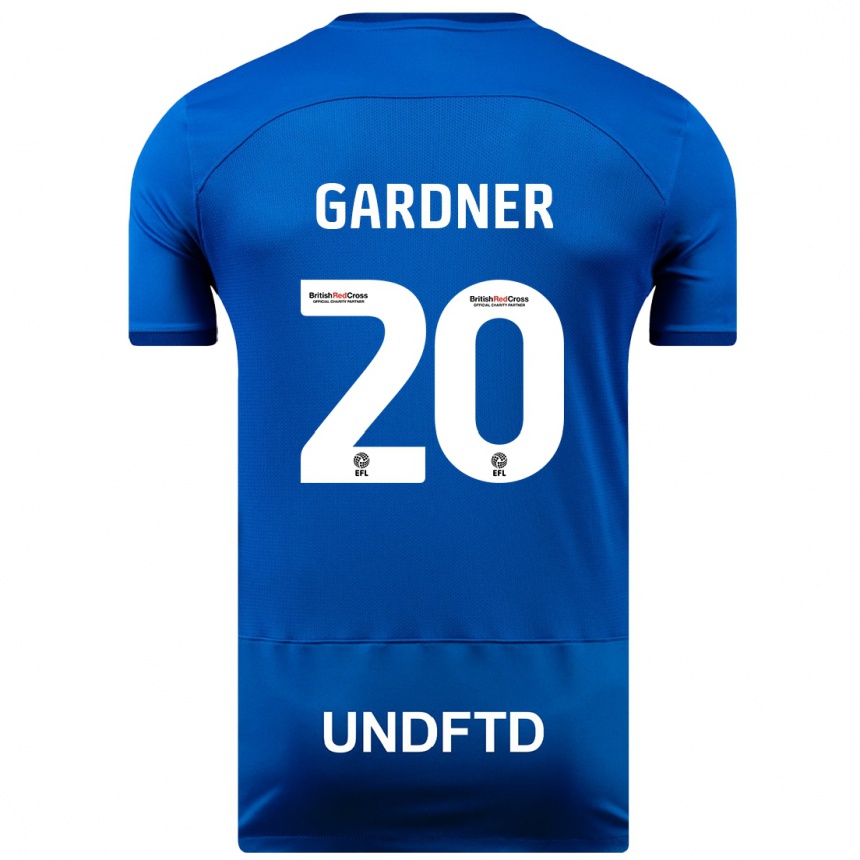 Mujer Fútbol Camiseta Gary Gardner #20 Azul 1ª Equipación 2023/24 México