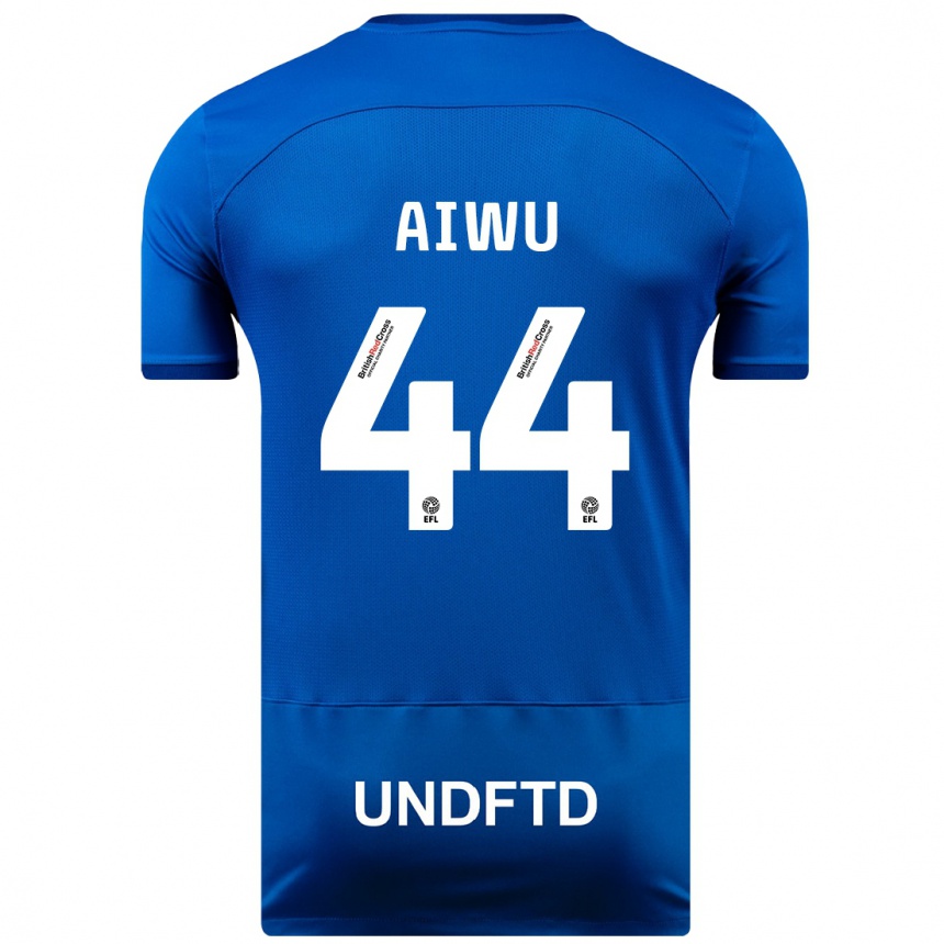 Mujer Fútbol Camiseta Emanuel Aiwu #44 Azul 1ª Equipación 2023/24 México