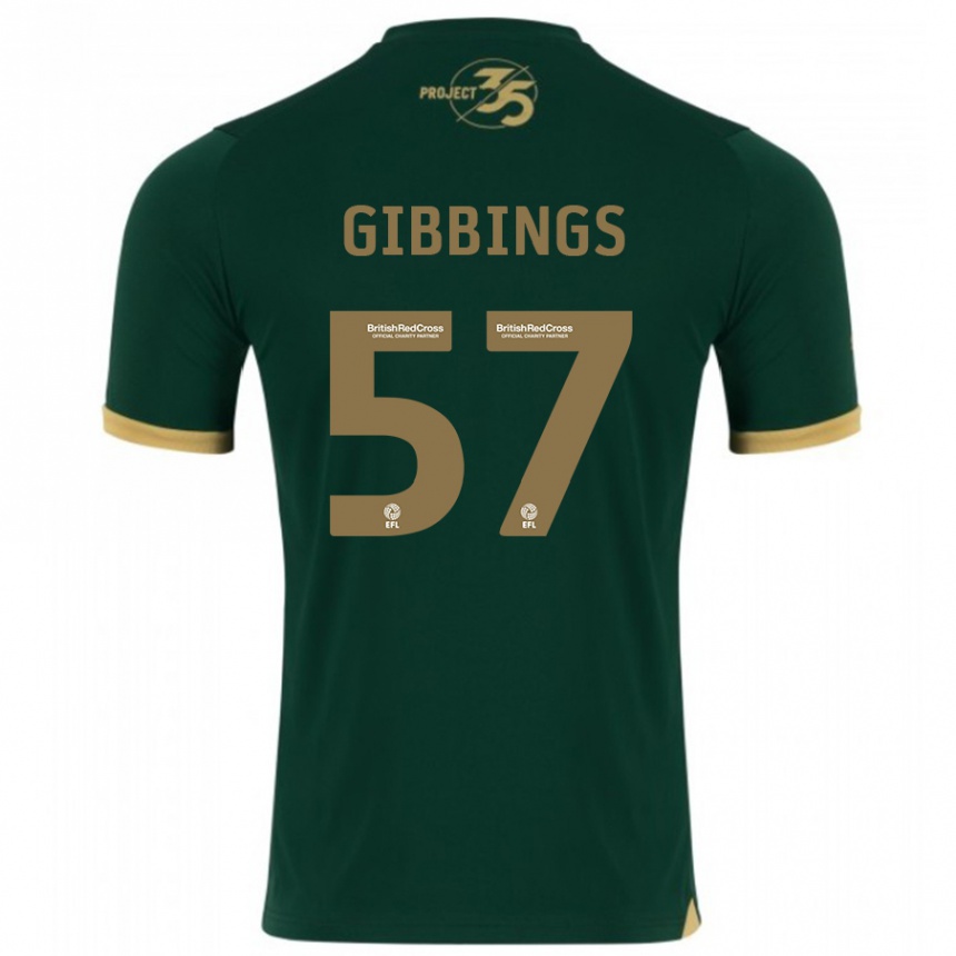 Mujer Fútbol Camiseta Cole Gibbings #57 Verde 1ª Equipación 2023/24 México