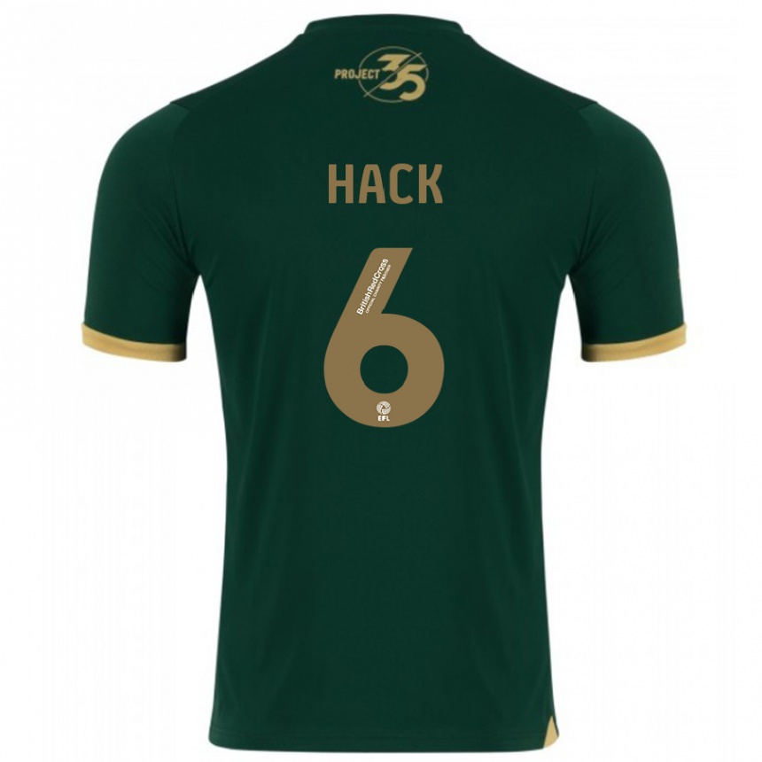 Mujer Fútbol Camiseta Lucy Hack #6 Verde 1ª Equipación 2023/24 México