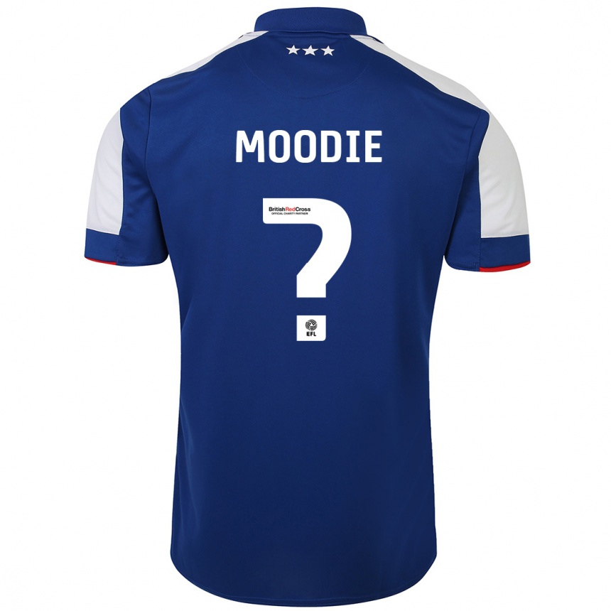 Mujer Fútbol Camiseta Paul Moodie #0 Azul 1ª Equipación 2023/24 México