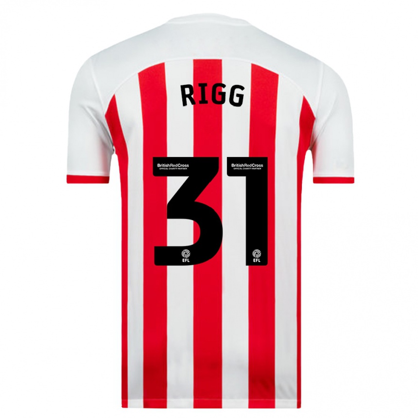 Mujer Fútbol Camiseta Chris Rigg #31 Blanco 1ª Equipación 2023/24 México