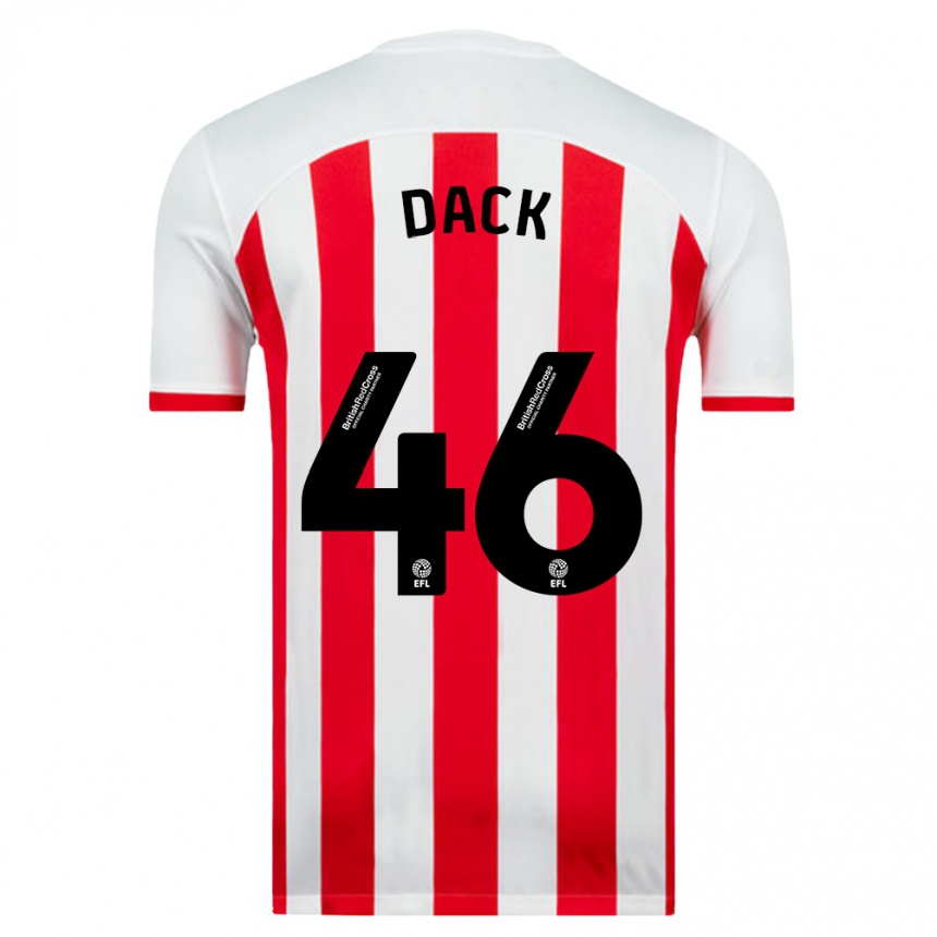 Mujer Fútbol Camiseta Bradley Dack #46 Blanco 1ª Equipación 2023/24 México