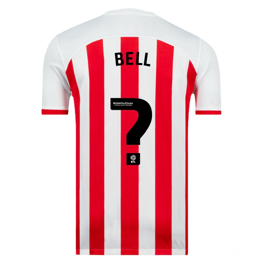 Mujer Fútbol Camiseta Luke Bell #0 Blanco 1ª Equipación 2023/24 México