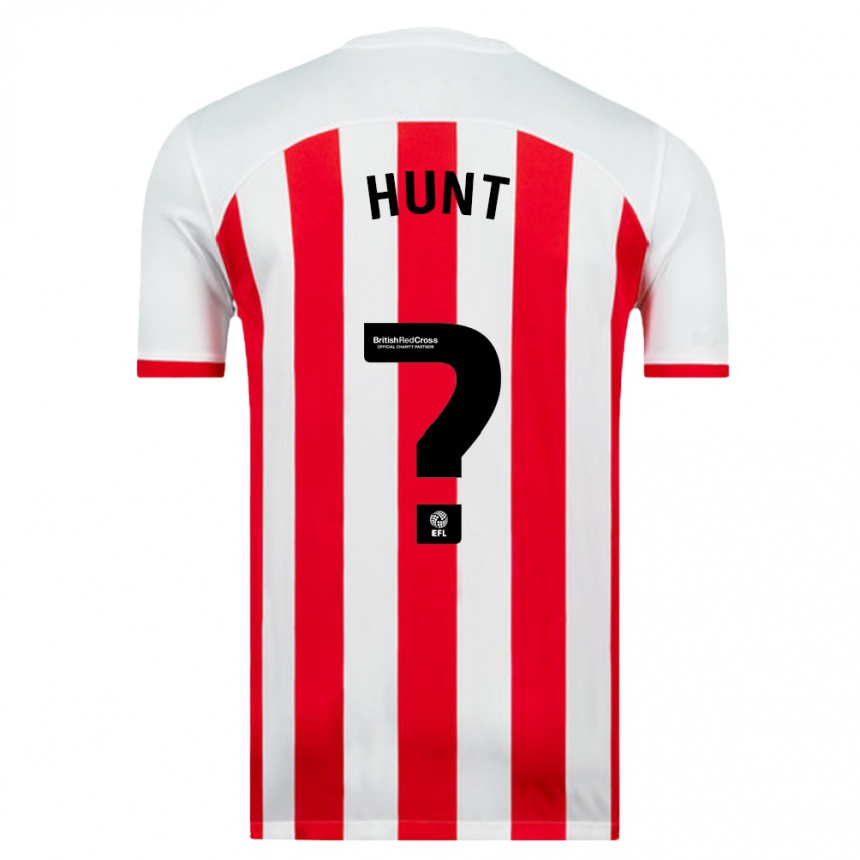 Mujer Fútbol Camiseta Liam Hunt #0 Blanco 1ª Equipación 2023/24 México