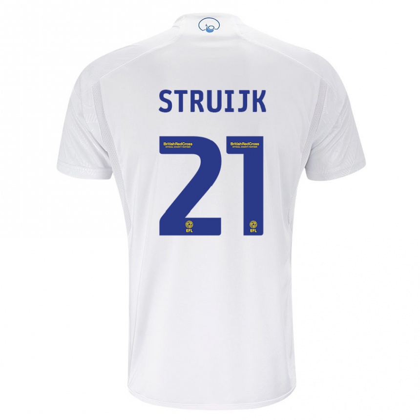 Mujer Fútbol Camiseta Pascal Struijk #21 Blanco 1ª Equipación 2023/24 México