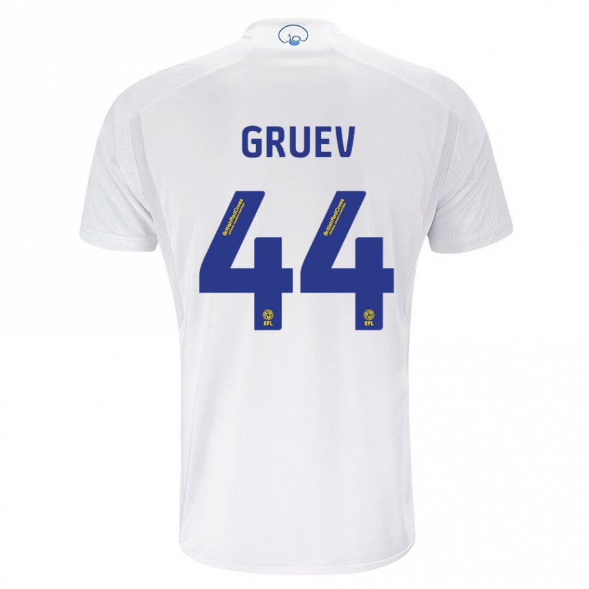 Mujer Fútbol Camiseta Ilia Gruev #44 Blanco 1ª Equipación 2023/24 México