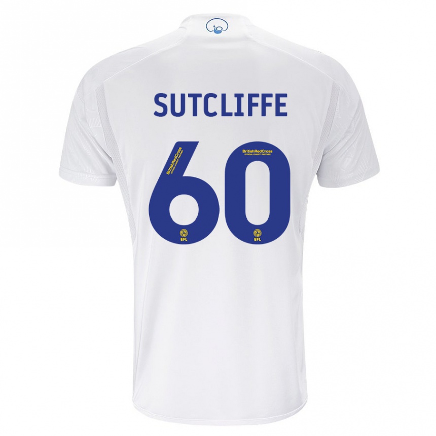 Mujer Fútbol Camiseta Harvey Sutcliffe #60 Blanco 1ª Equipación 2023/24 México
