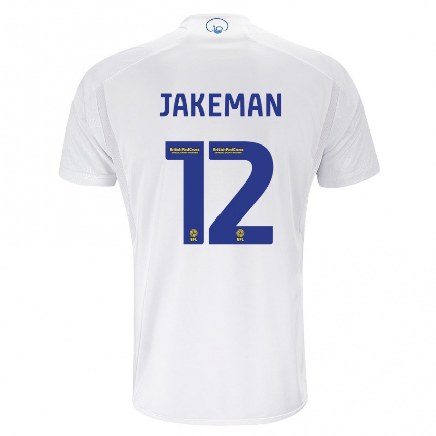 Mujer Fútbol Camiseta Harriet Jakeman #12 Blanco 1ª Equipación 2023/24 México