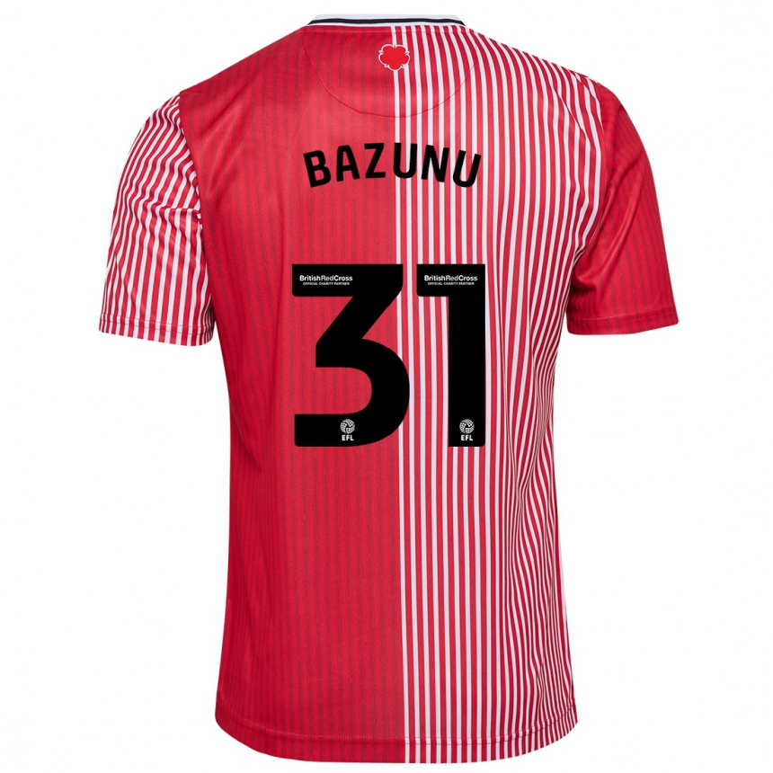 Mujer Fútbol Camiseta Gavin Bazunu #31 Rojo 1ª Equipación 2023/24 México