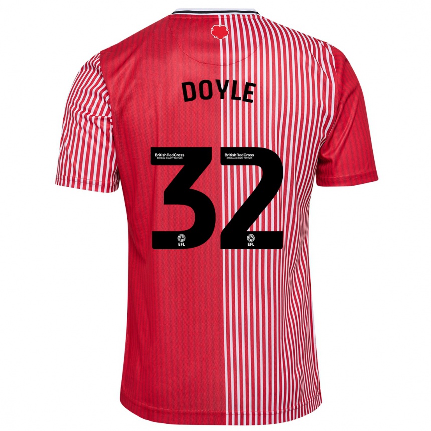 Mujer Fútbol Camiseta Kamari Doyle #32 Rojo 1ª Equipación 2023/24 México