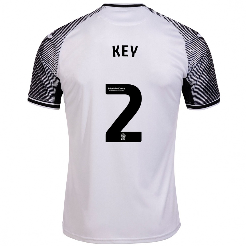 Mujer Fútbol Camiseta Josh Key #2 Blanco 1ª Equipación 2023/24 México