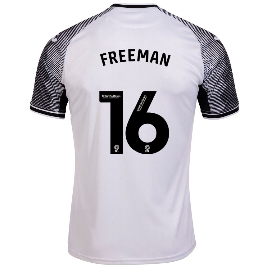 Mujer Fútbol Camiseta Emily Freeman #16 Blanco 1ª Equipación 2023/24 México