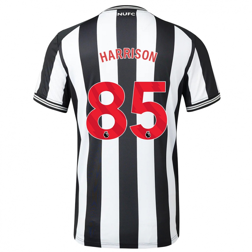 Mujer Fútbol Camiseta Adam Harrison #85 Blanco Negro 1ª Equipación 2023/24 México