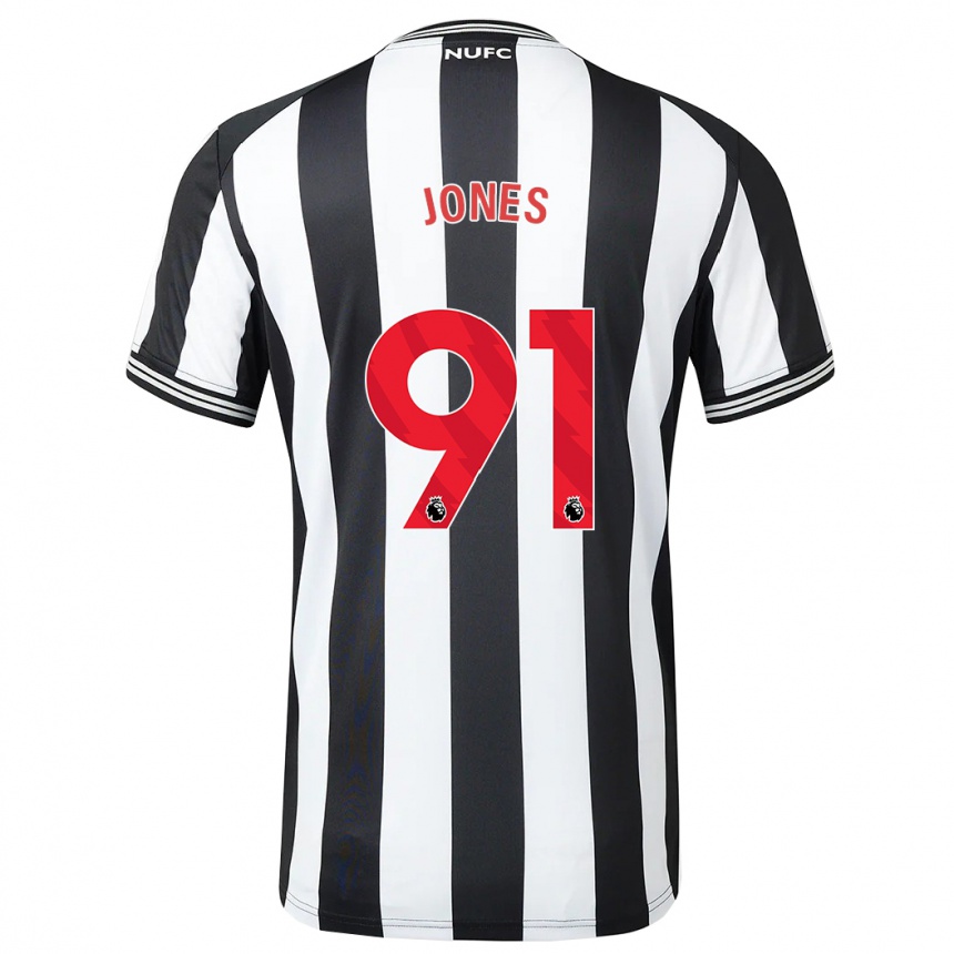 Mujer Fútbol Camiseta Tyler Jones #91 Blanco Negro 1ª Equipación 2023/24 México