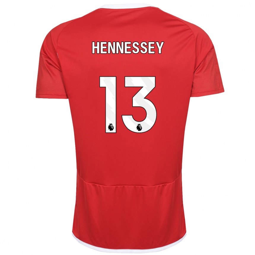 Mujer Fútbol Camiseta Wayne Hennessey #13 Rojo 1ª Equipación 2023/24 México