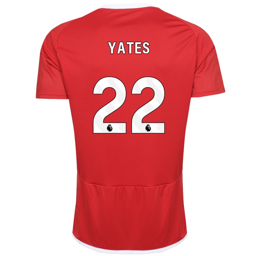 Mujer Fútbol Camiseta Ryan Yates #22 Rojo 1ª Equipación 2023/24 México