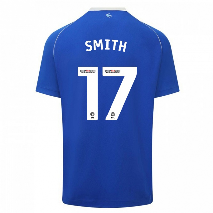 Mujer Fútbol Camiseta Hollie Smith #17 Azul 1ª Equipación 2023/24 México