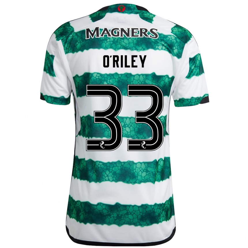 Mujer Fútbol Camiseta Matt O'riley #33 Verde 1ª Equipación 2023/24 México