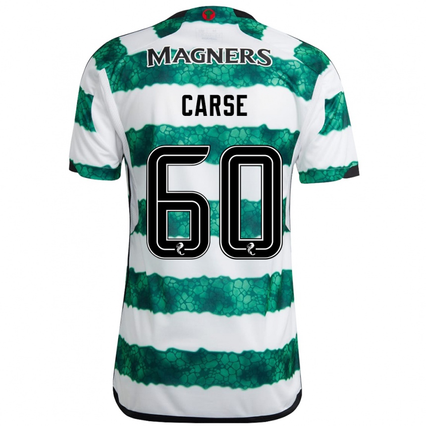 Mujer Fútbol Camiseta Mackenzie Carse #60 Verde 1ª Equipación 2023/24 México