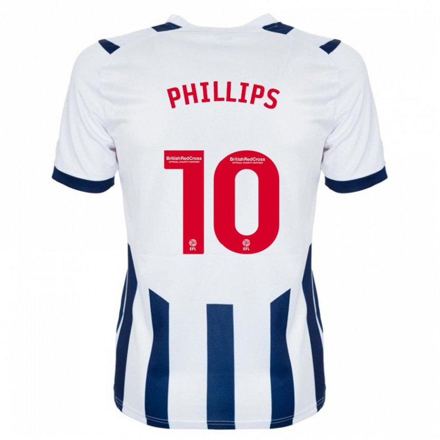 Mujer Fútbol Camiseta Matt Phillips #10 Blanco 1ª Equipación 2023/24 México