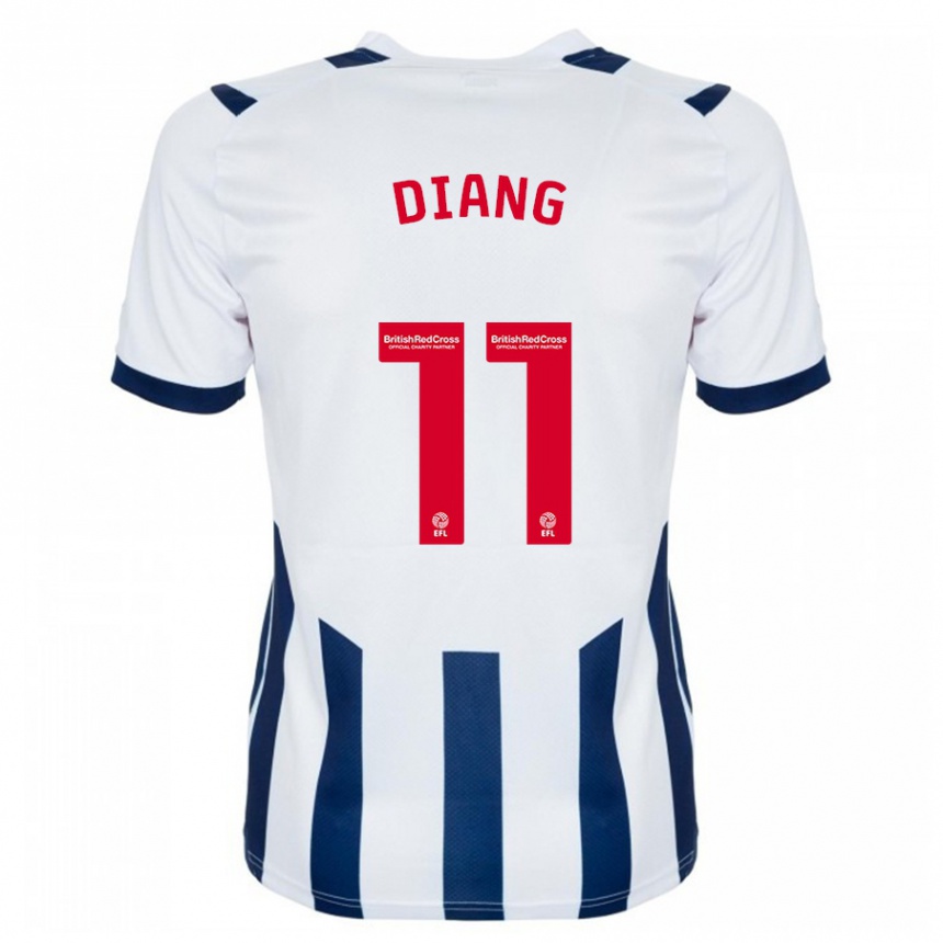 Mujer Fútbol Camiseta Grady Diangana #11 Blanco 1ª Equipación 2023/24 México