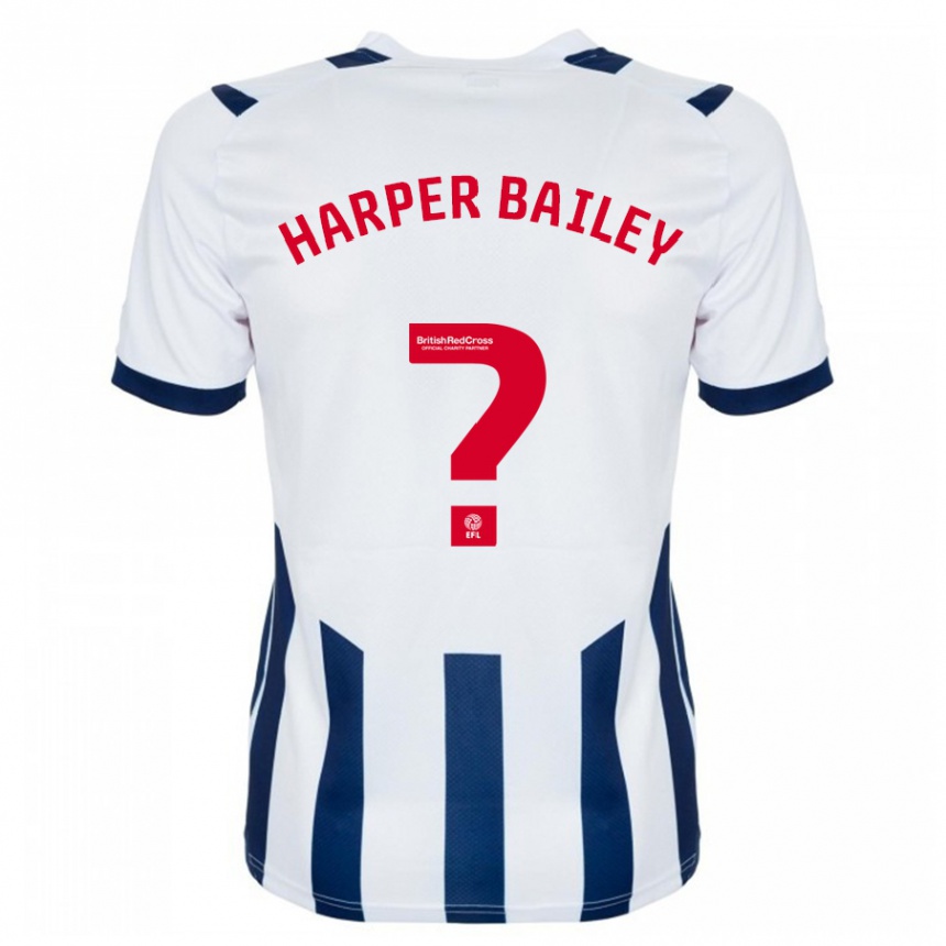 Mujer Fútbol Camiseta Aaron Harper-Bailey #0 Blanco 1ª Equipación 2023/24 México