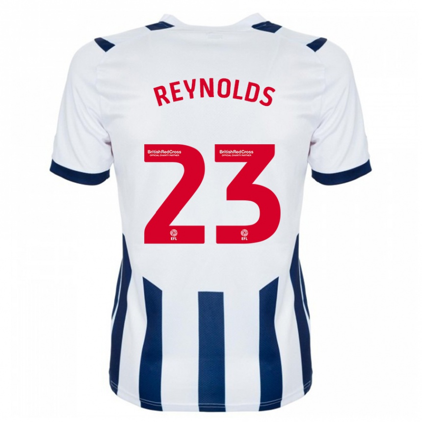 Mujer Fútbol Camiseta Taylor Reynolds #23 Blanco 1ª Equipación 2023/24 México