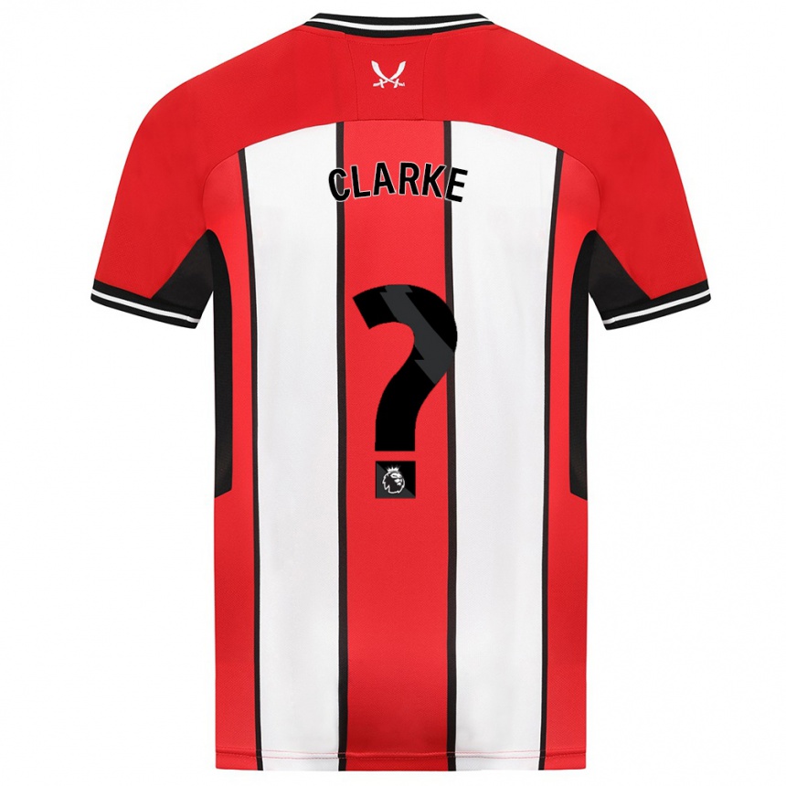Mujer Fútbol Camiseta Stafford Clarke #0 Rojo 1ª Equipación 2023/24 México