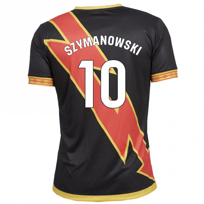 Mujer Fútbol Camiseta Marianela Szymanowski #10 Negro 2ª Equipación 2023/24 México